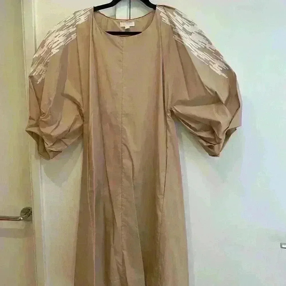 COS puff sleeve dress